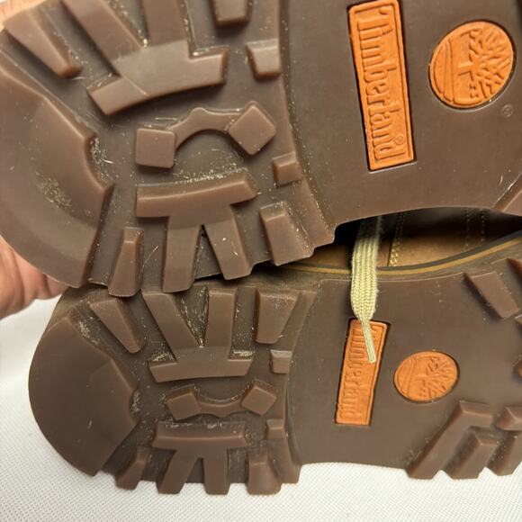 Timberland Mens Boots Sz 13 Moc Toe Chukka Tan Brown Leather 87576 Ankle Shoes